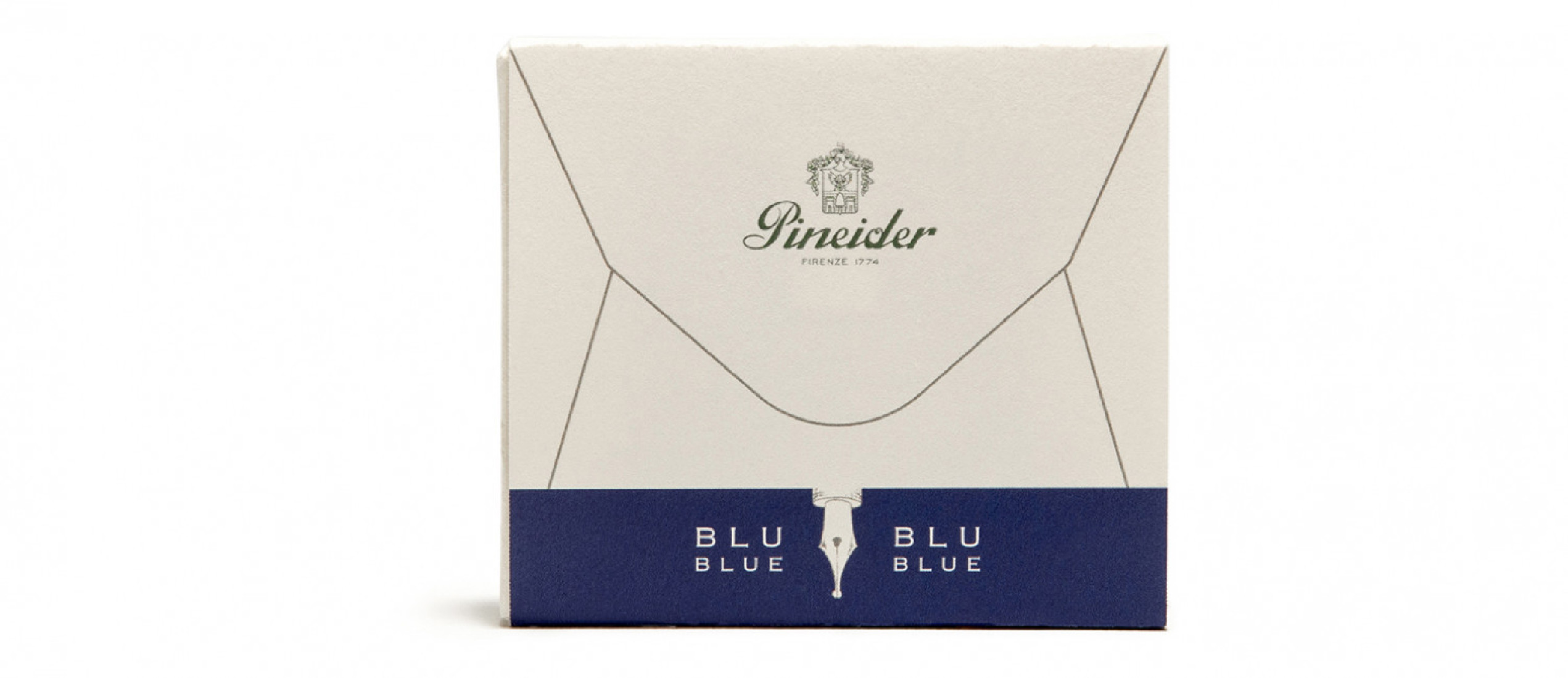 Pineider ink cartridges blue 6pcs