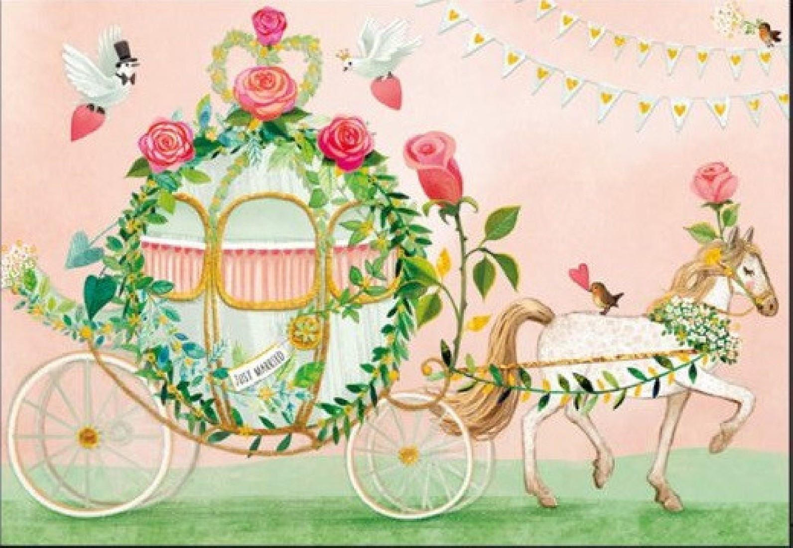 Ευχετήρια κάρτα γάμου EG 1-6801 GOLLONG