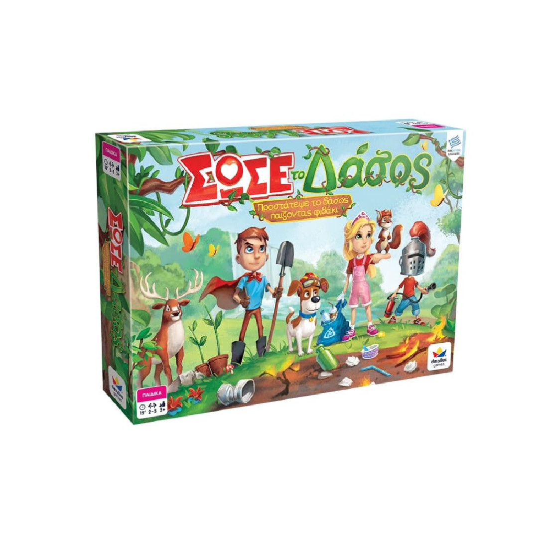 Επιτραπέζιο παιχνίδι Σώσε το Δάσος 100524 Δεσύλλας