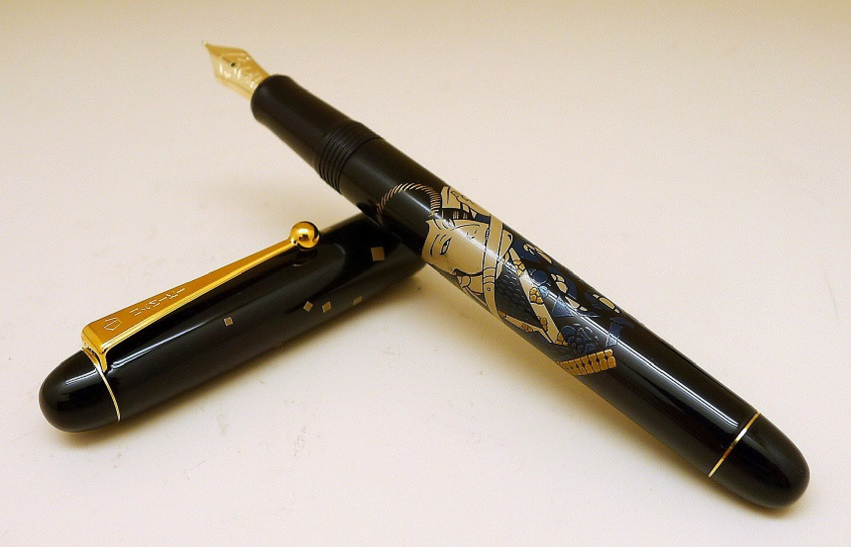 Namiki Nippon Art maki--e Ukiyo-e Shobei Odera  Fountain Pen FN-4M-USH