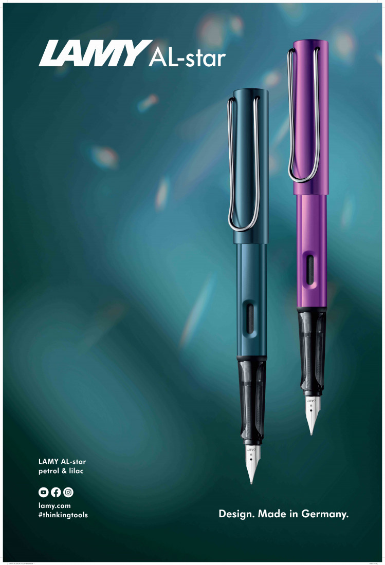 Lamy Al Star Lilac Special Edition 2023 fountain pen