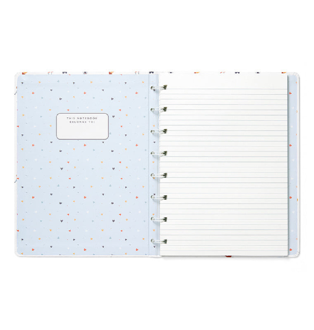 Notebook Refillable Ruled A5 Together Girls 179516 Filofax