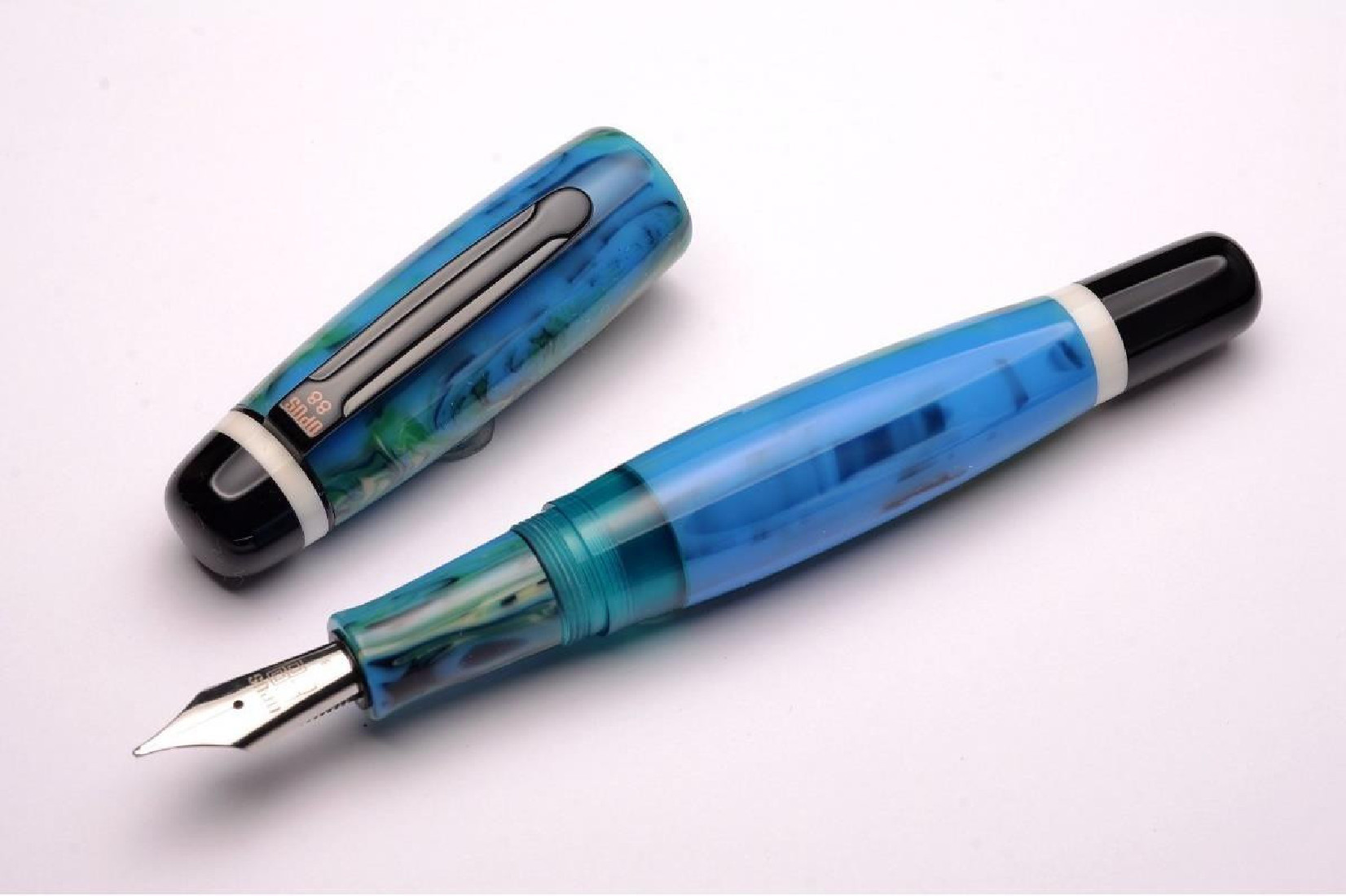 Opus 88 Bela Blue Fountain Pen