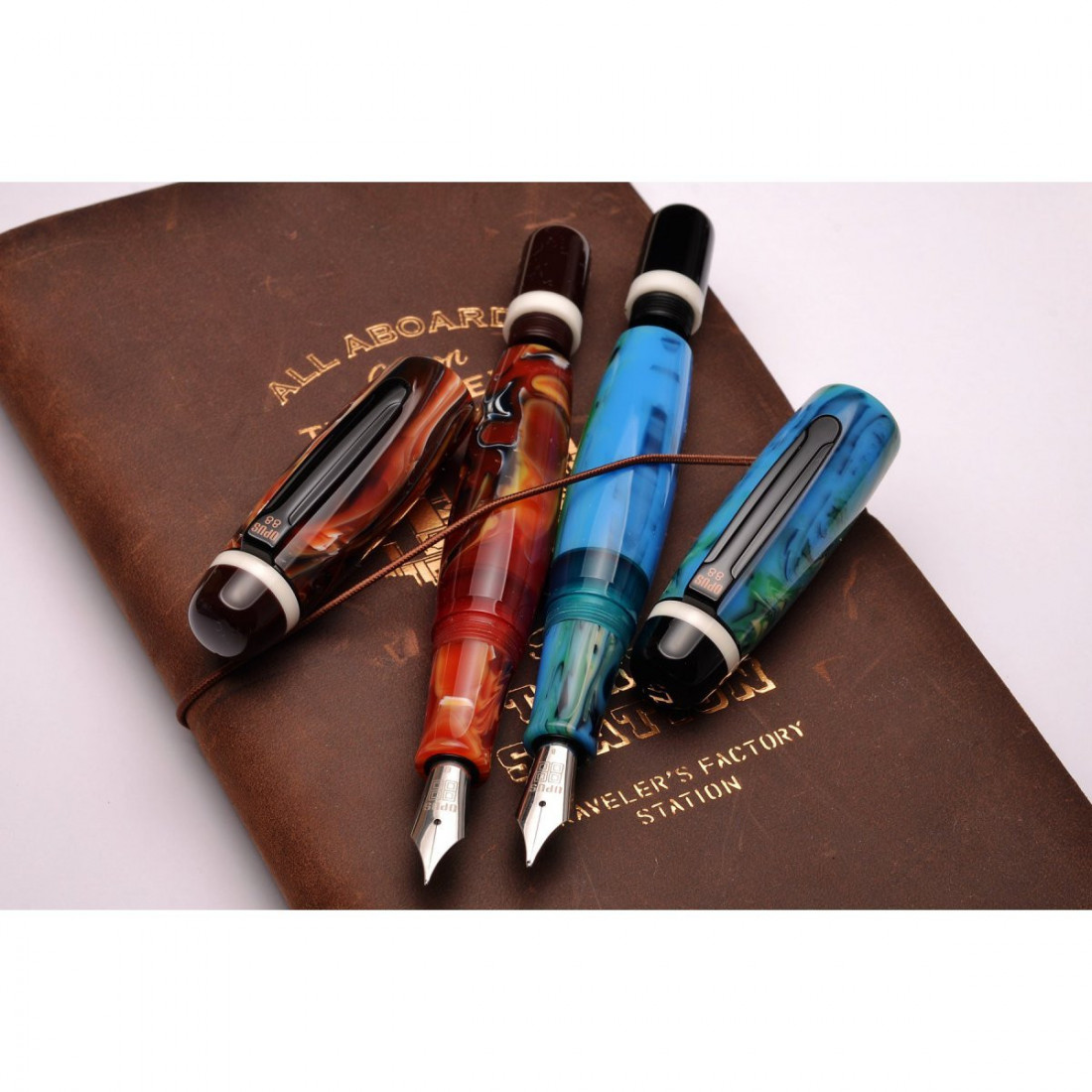 Opus 88 Bela Blue Fountain Pen