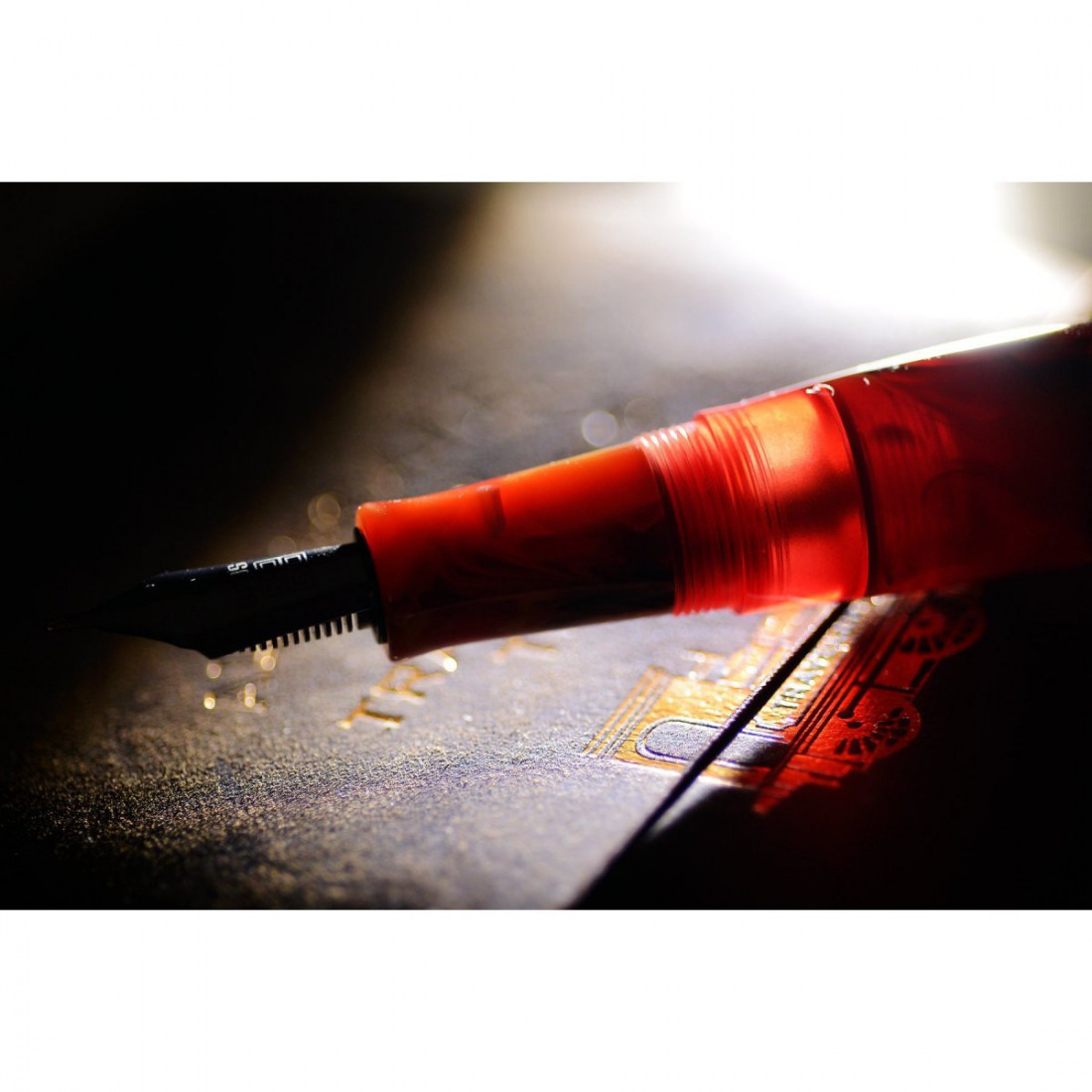 Opus 88 Bela Red Fountain Pen