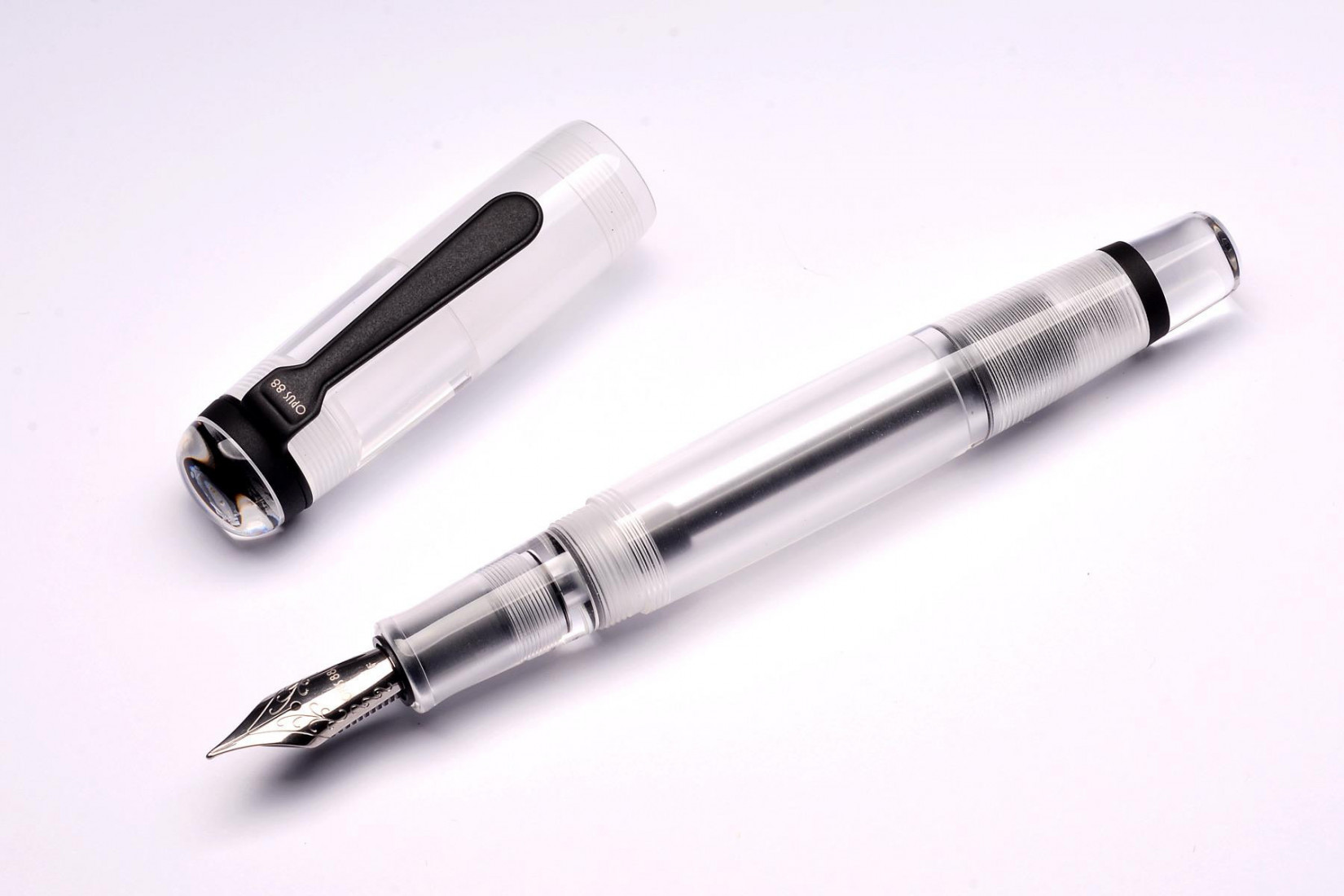 Opus 88 Omar Clear Fountain Pen