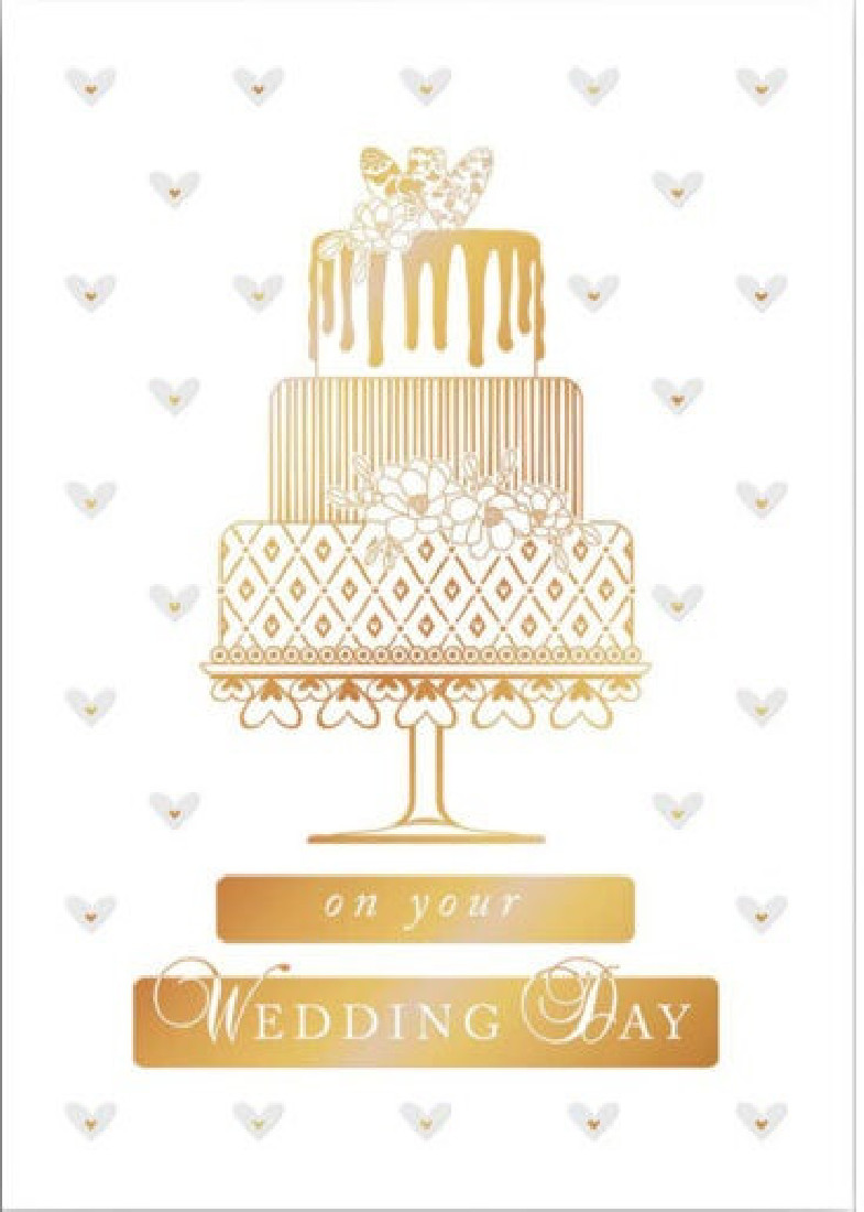 Ευχετήρια κάρτα γάμου  On your wedding day 3609  Mac Classic Quire