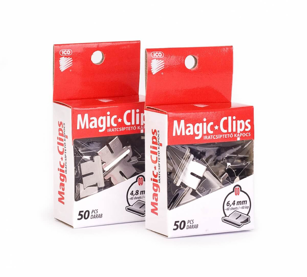 Ανταλλακτικά κλιπ 6,4 mm για το magic clip dispenser 7570003000 ICO