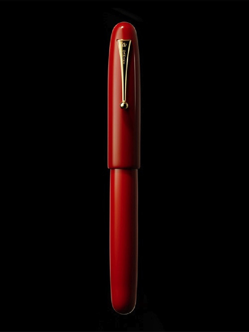 Pilot Namiki Emperor Urushi Vermilion fountain pen with size No.50 (Jumbo) pen nib