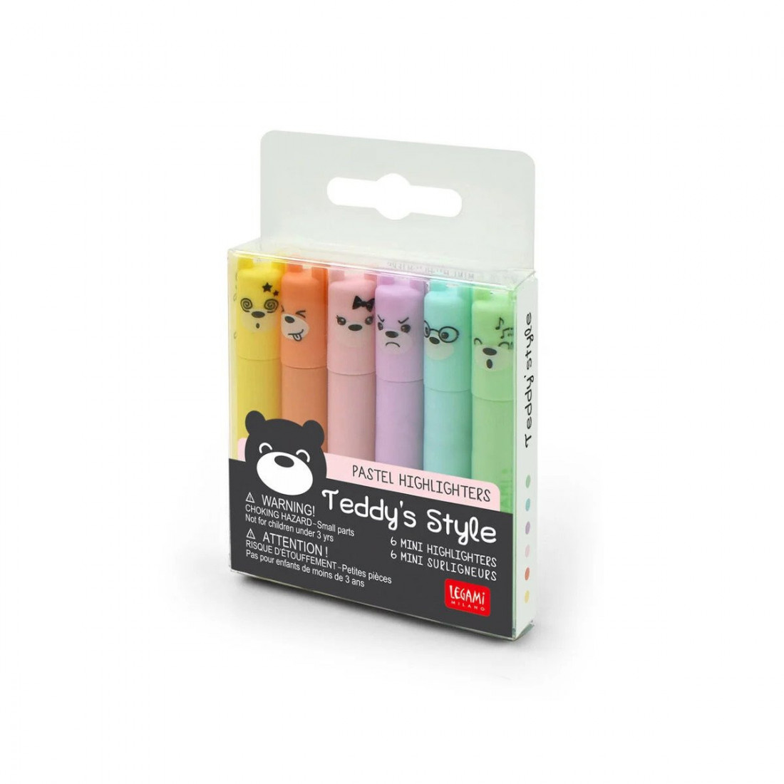 Teddys Style Pastel Highlighters MH0004 Legami