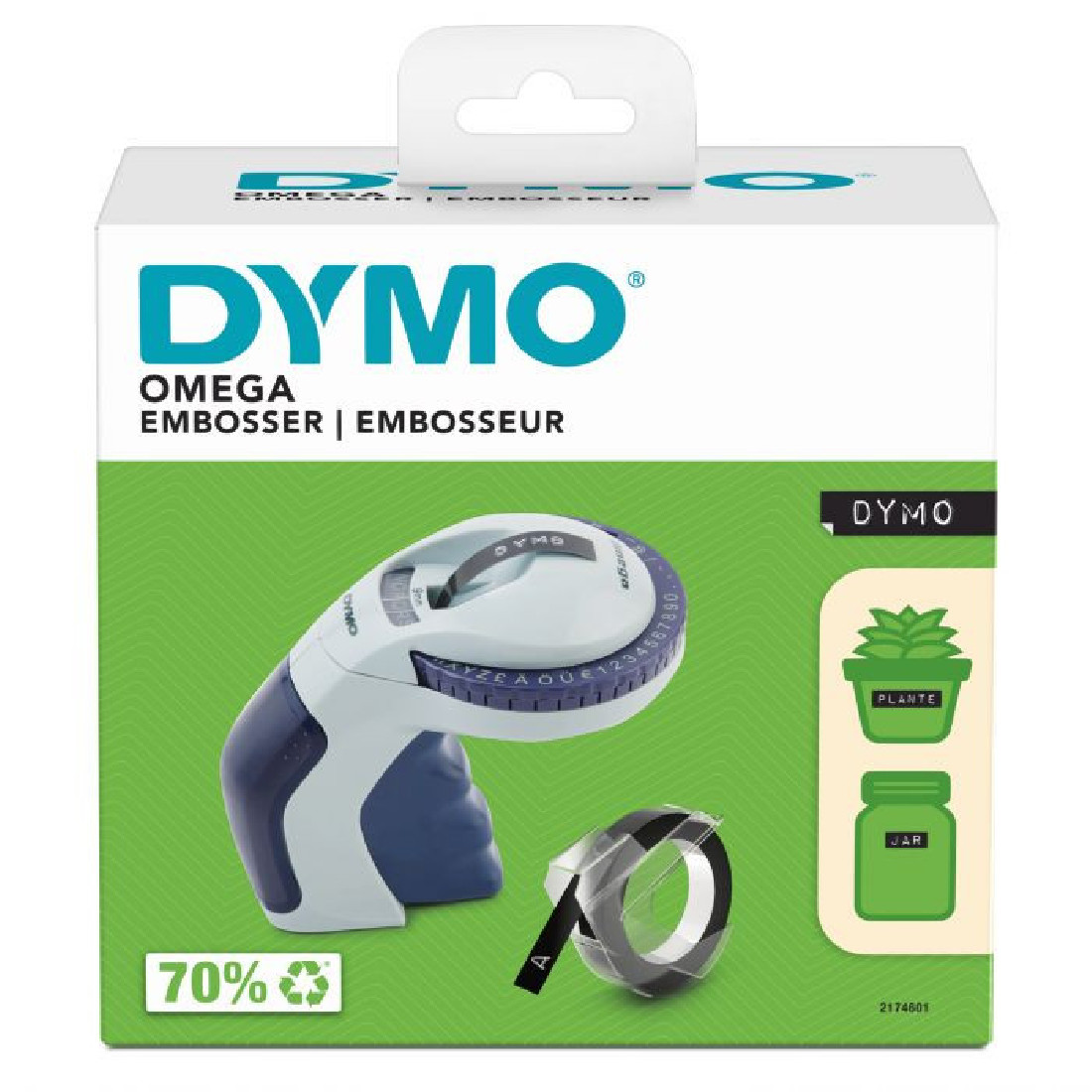 Dymo Emposser 2174601 Omega Blue/Grey