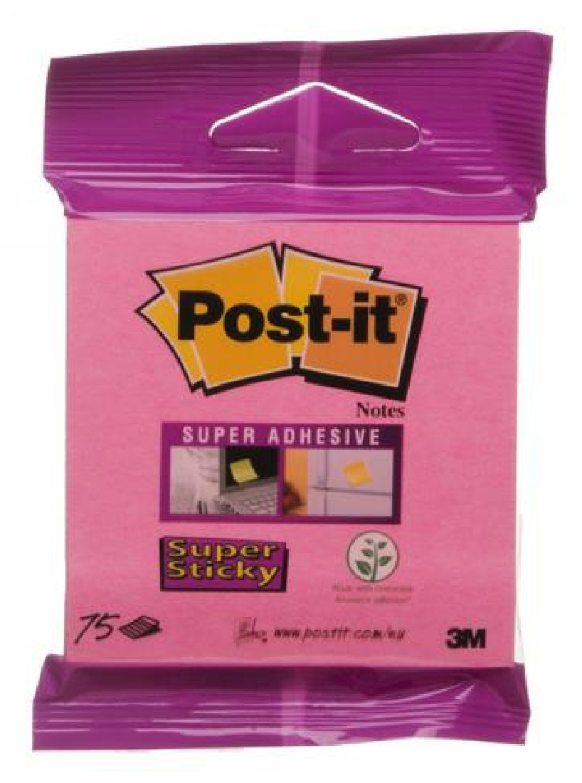 Αυτοκόλλητα χαρτάκια σημειώσεων Super Sticky 6820-SS3 76Χ76 Post it 3M