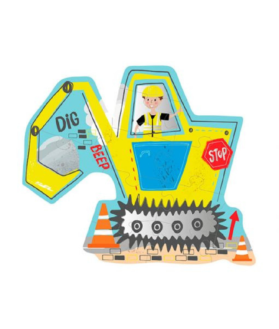 Puzzle 12τμχ Construction 44P6422 Floss & Rock