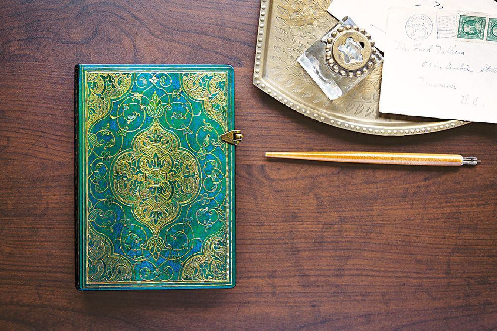 Paperblanks Notebook Turquoise Chronicles Lined Midi