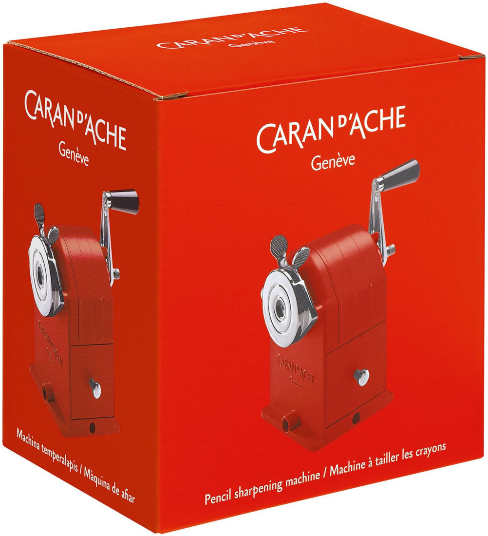 Pencil Sharpening Machine Red 455.270 Caran dache
