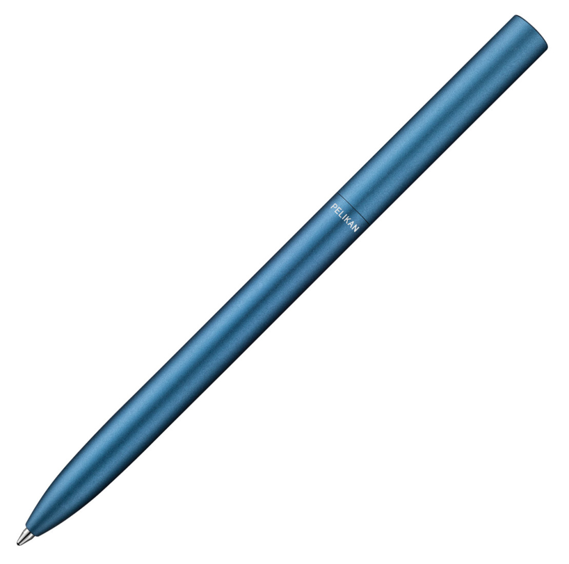 Pelikan Ineo aluminium twist with metal case ocean blue ballpen