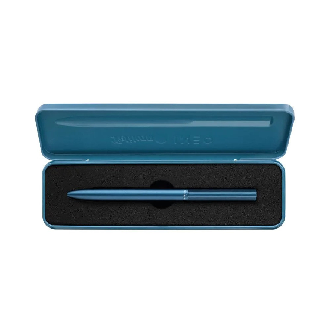 Pelikan Ineo aluminium twist with metal case ocean blue ballpen