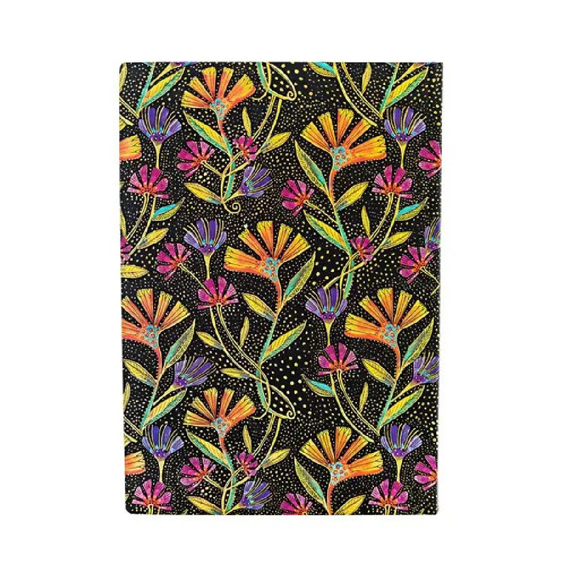 Paperblanks Notebook  Flexis Wld Flowers Midi Lined