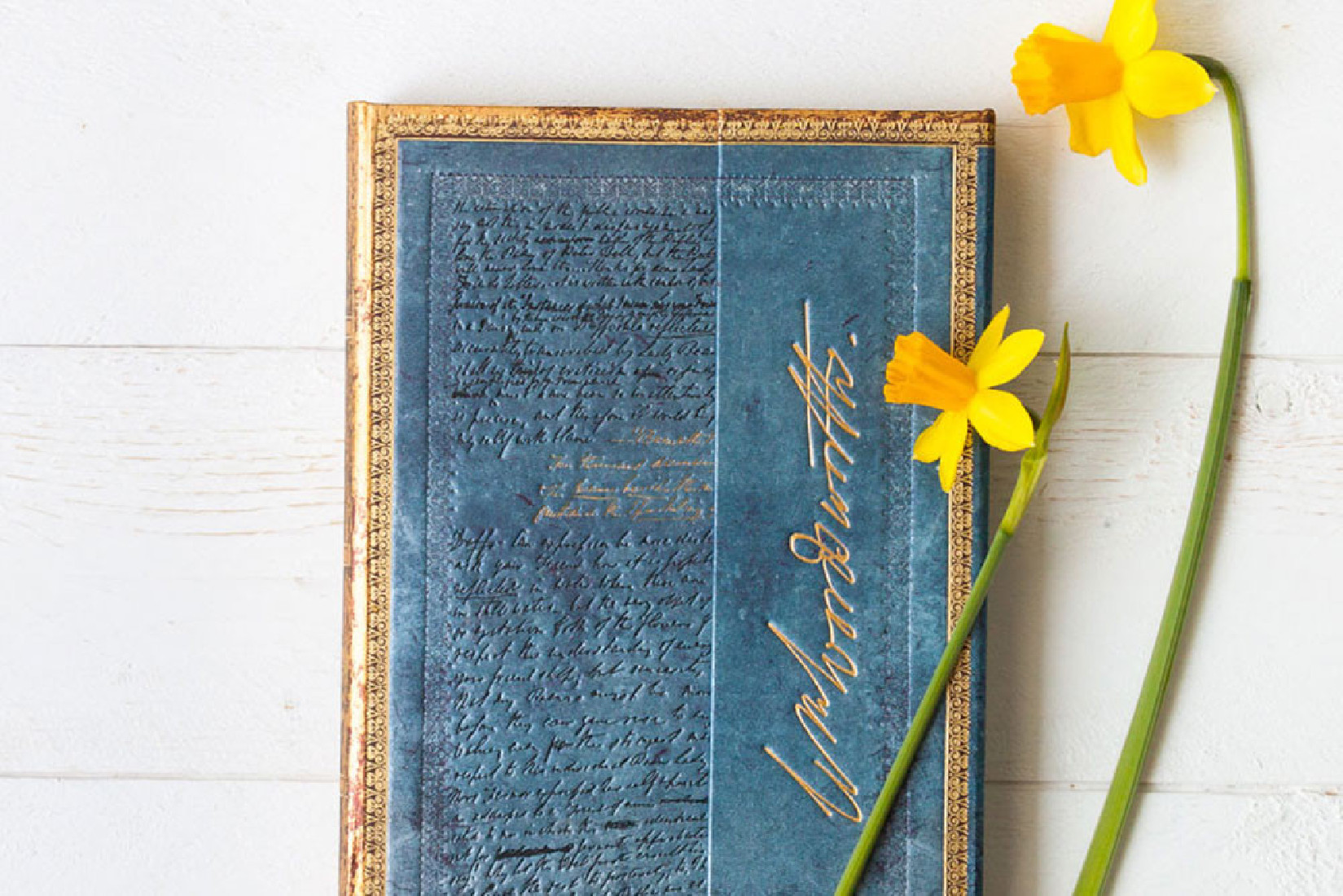Paperblanks Notebook Wordsworth, Letter Quoting Daffodils Midi 13χ18