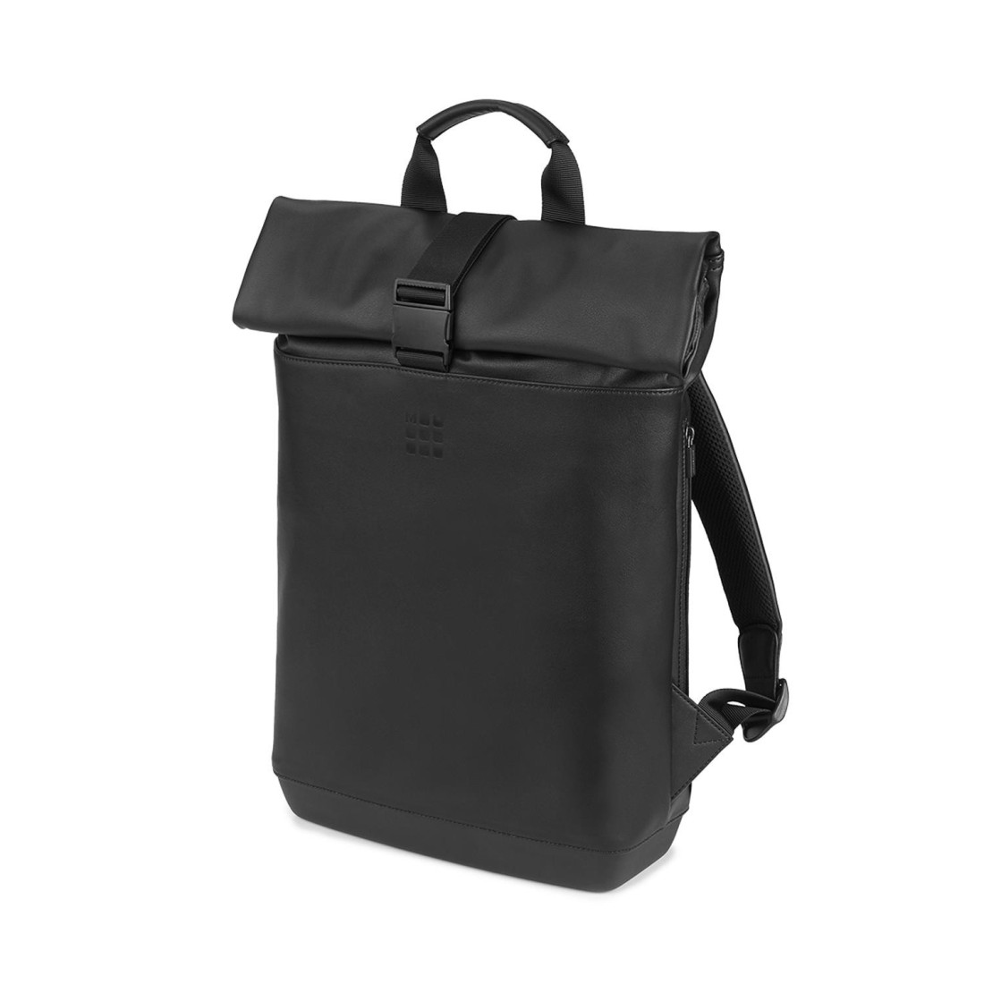 Moleskine Black Classic Rolltop Backpack