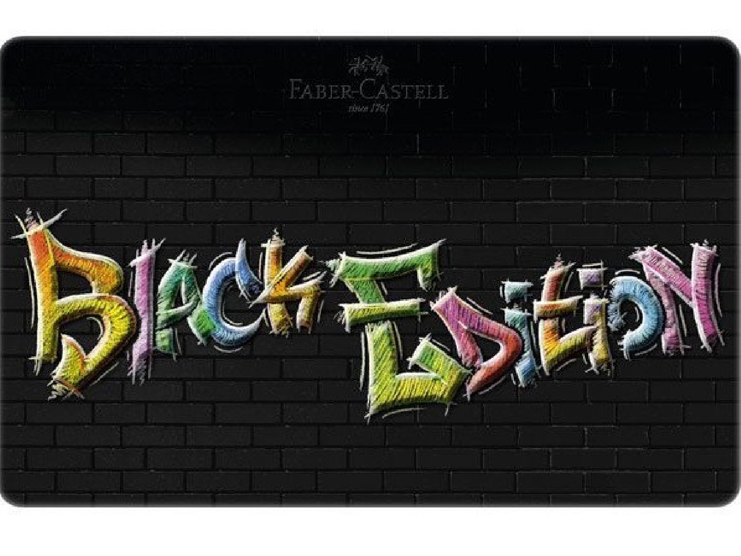 Faber Castell Black Edition 36 Colouring Pencils, Shatterproof, for Children and Adults 116437
