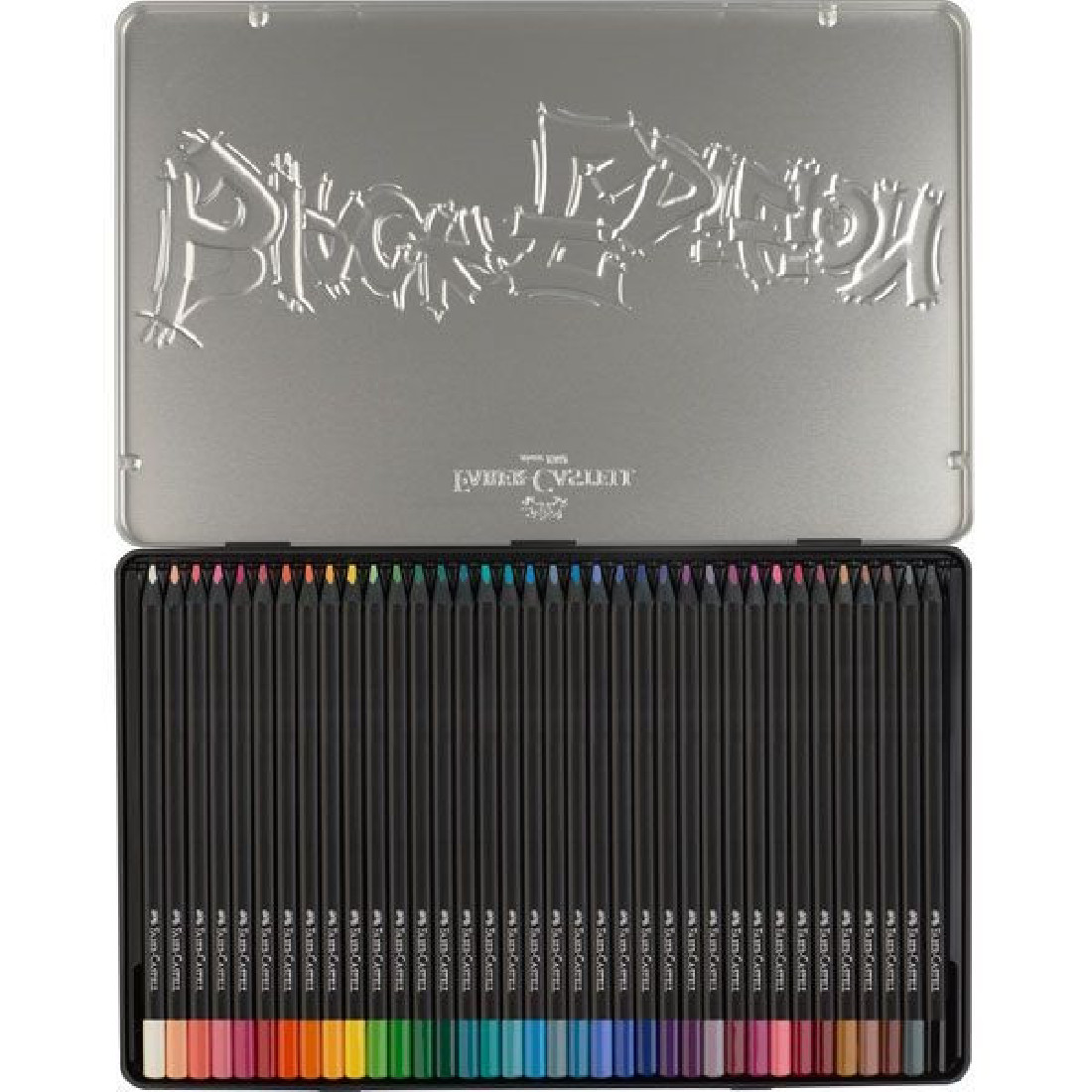 Faber Castell Black Edition 36 Colouring Pencils, Shatterproof, for Children and Adults 116437