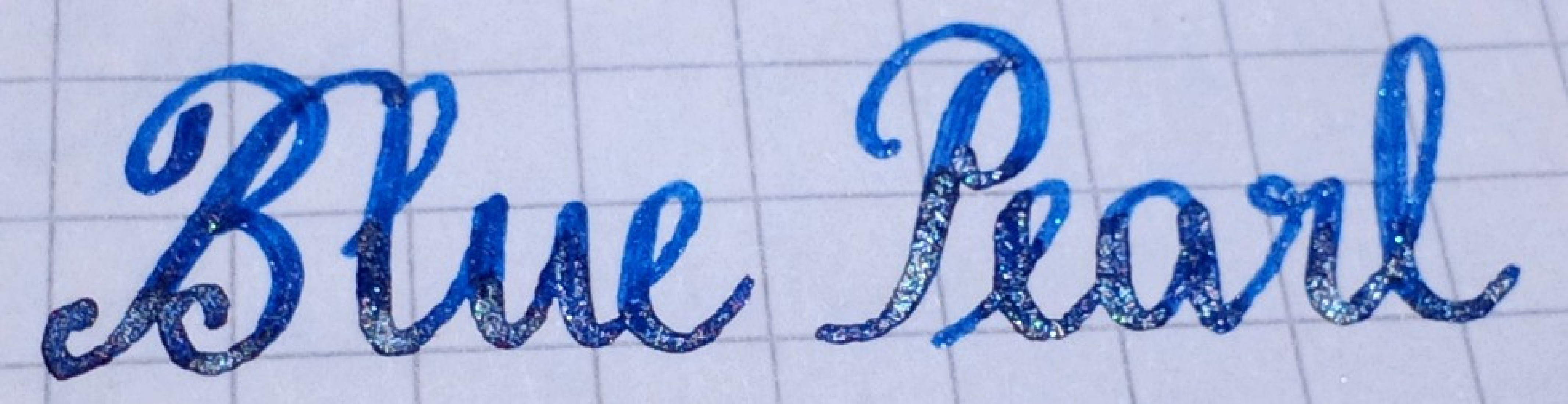 Diamine 50ml Blue Pearl Fountain pen shimmer ink bottle