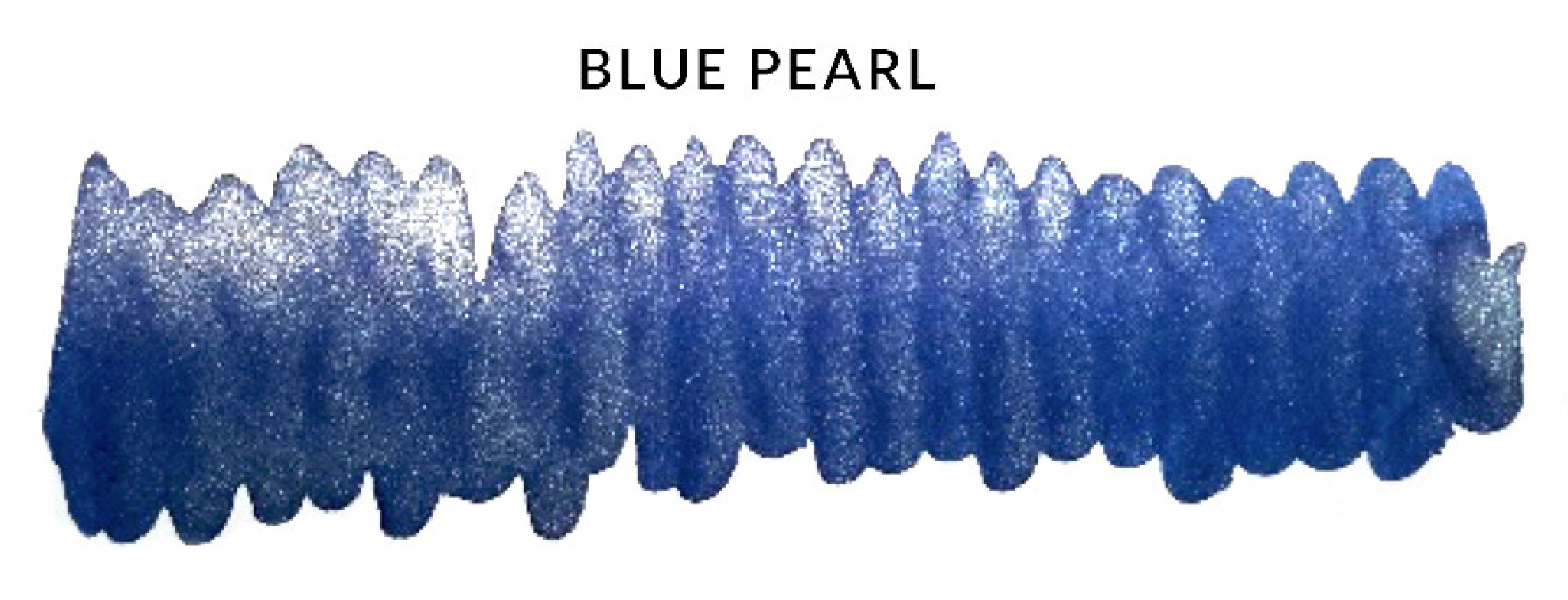 Diamine 50ml Blue Pearl Fountain pen shimmer ink bottle