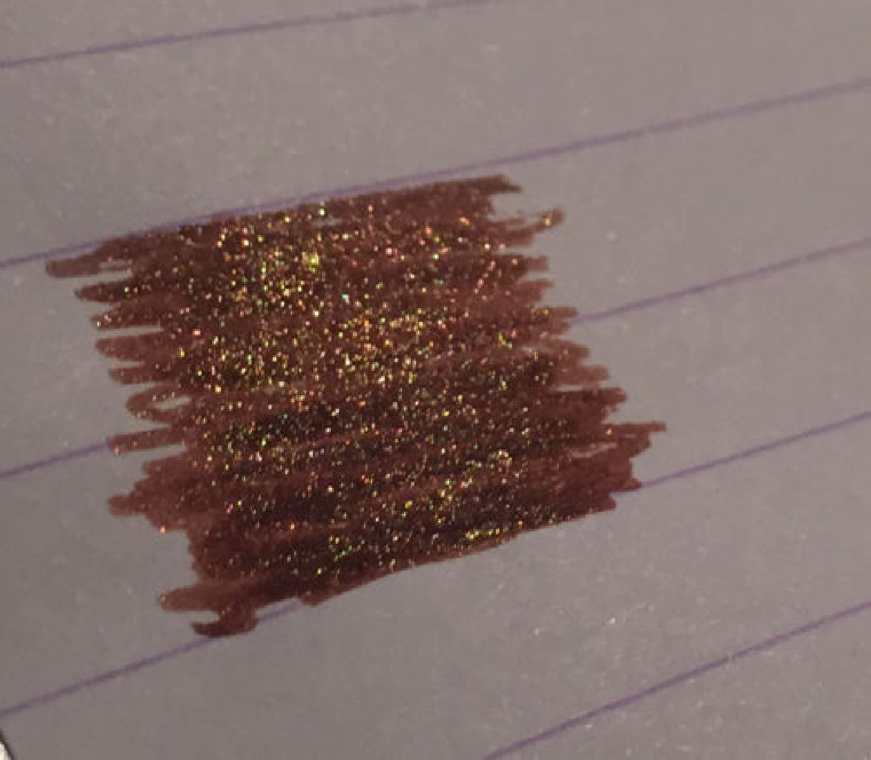 Diamine 50ml Cocoa Shimmer Fountain pen shimmer ink