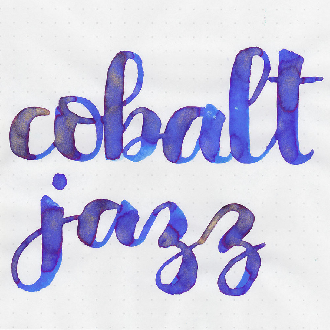 Diamine 50ml Cobalt Jazz Fountain pen shimmer ink bottle