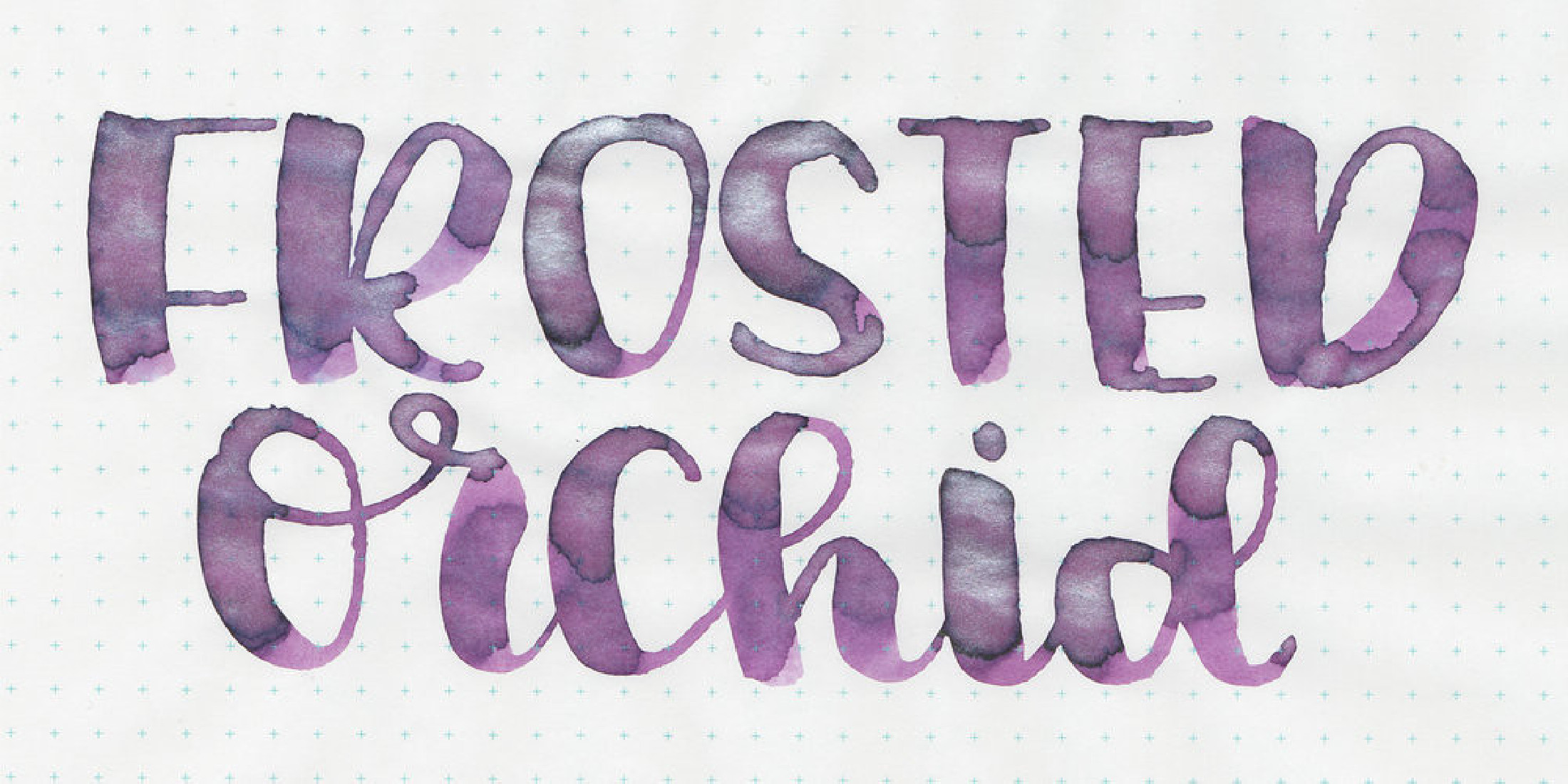 Diamine 50ml Frosted Orchid Fountain pen shimmer ink bottle
