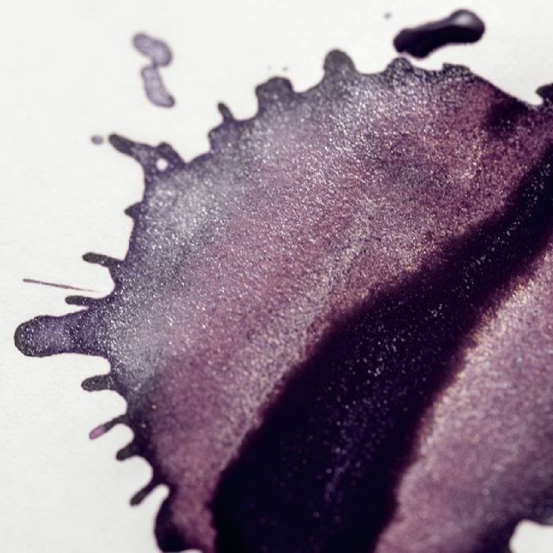 Diamine 50ml Frosted Orchid Fountain pen shimmer ink bottle