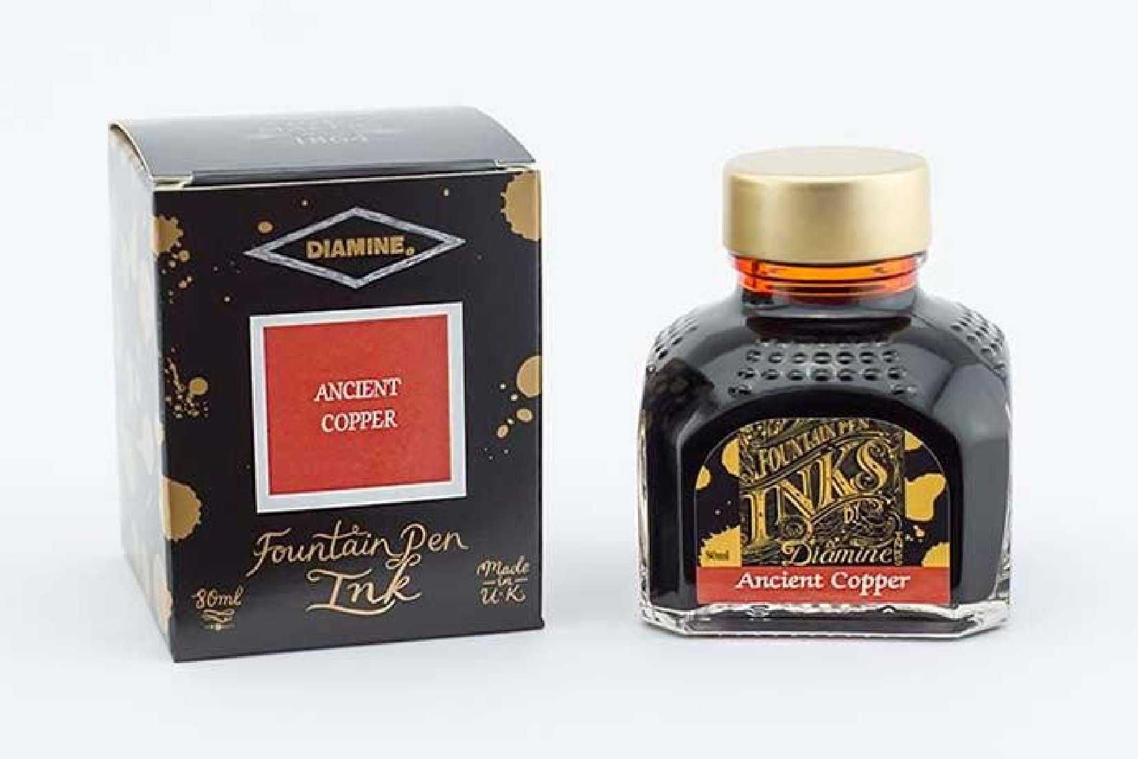 Diamine 80ml  Ancient Copper Fountain pen ink