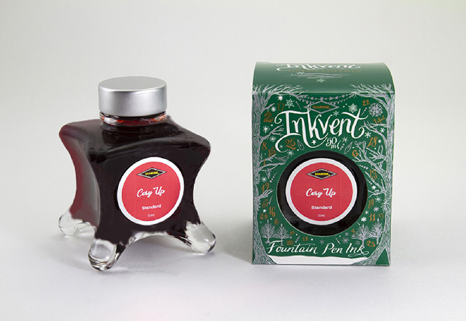 Diamine Green Edition Standard  Ink - Cosy Up, 50ml bottled ink