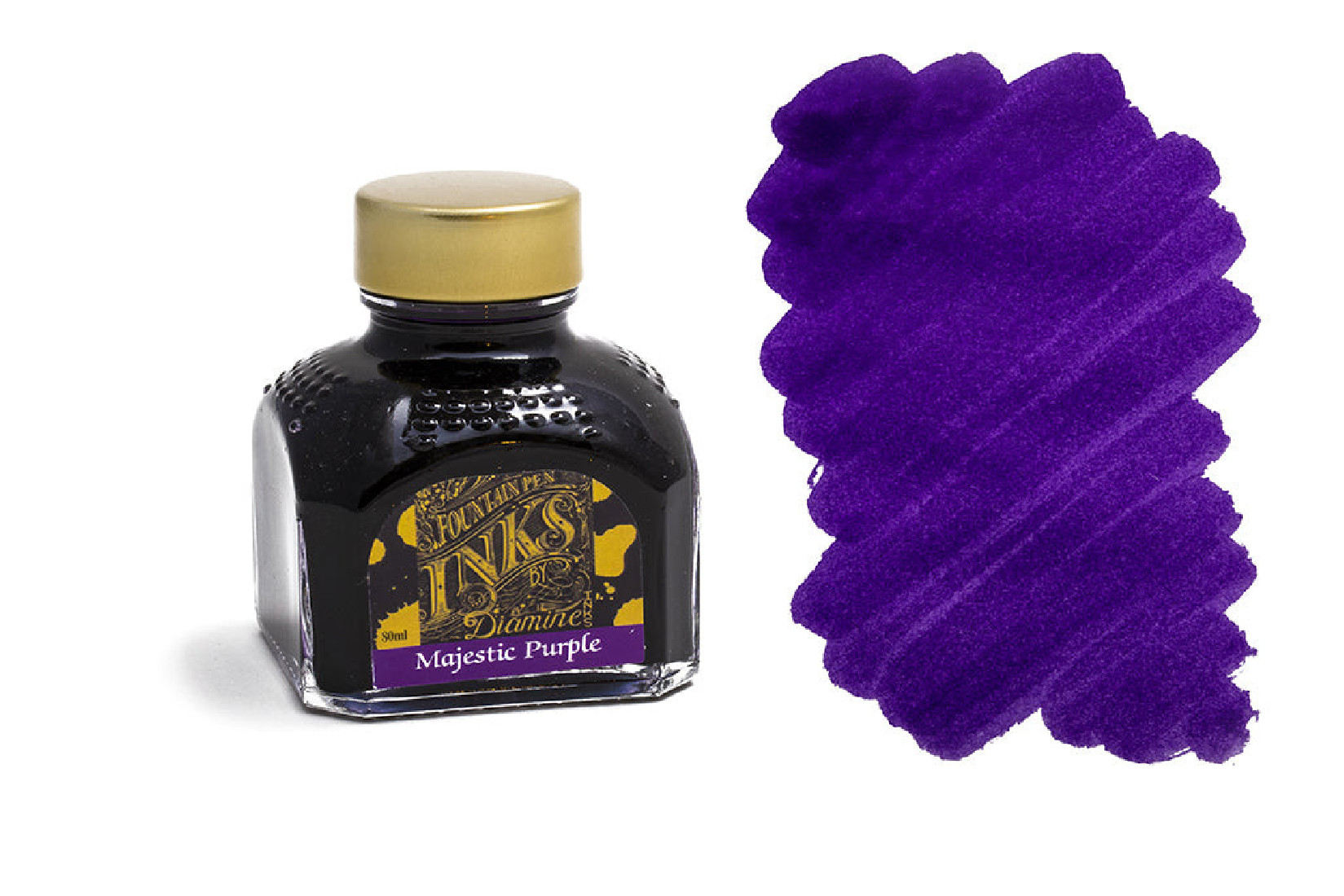 Diamine 80ml  Majestic Purple Fountain pen ink bottle