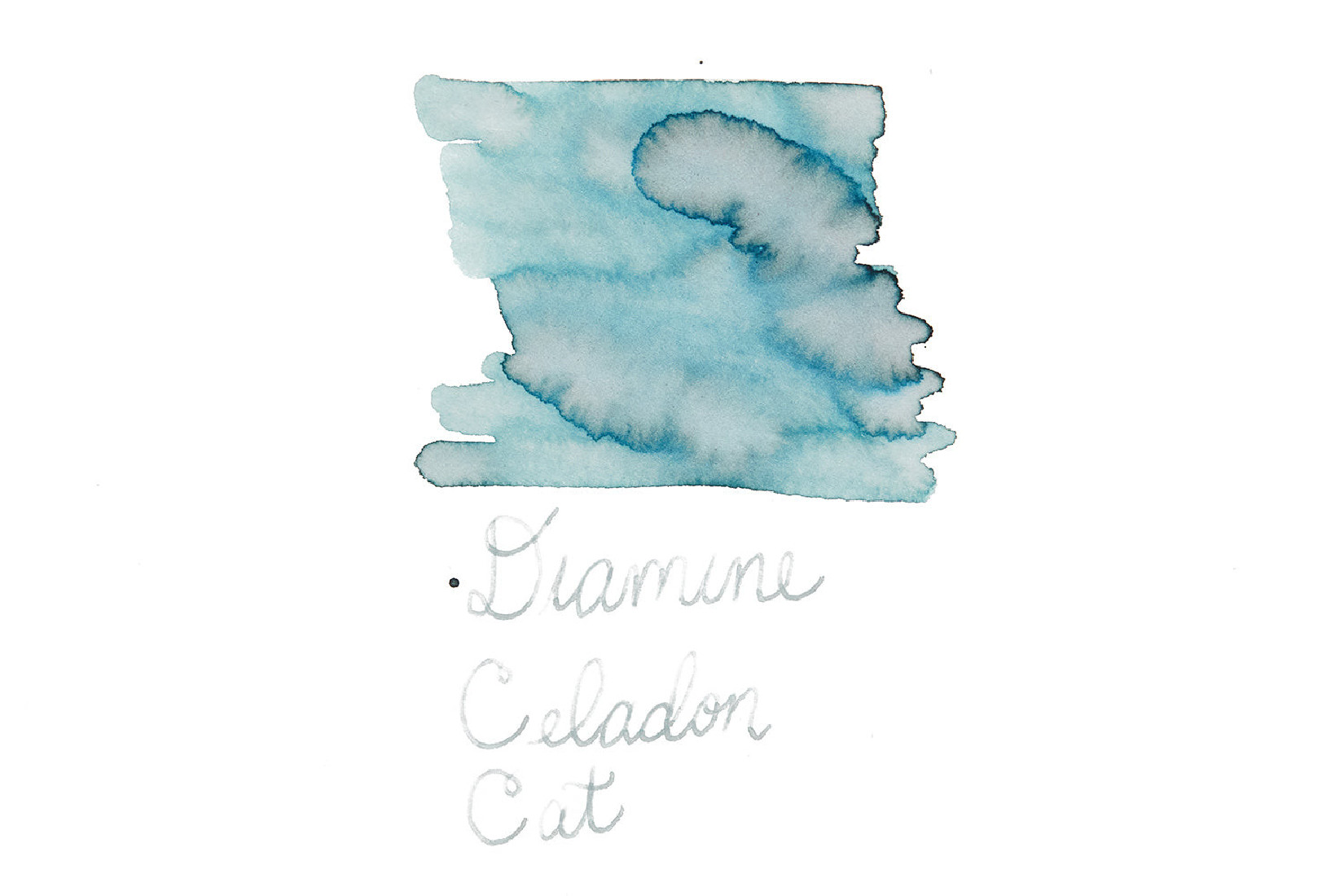 Diamine 80ml  Celadon Cat Fountain pen ink bottle