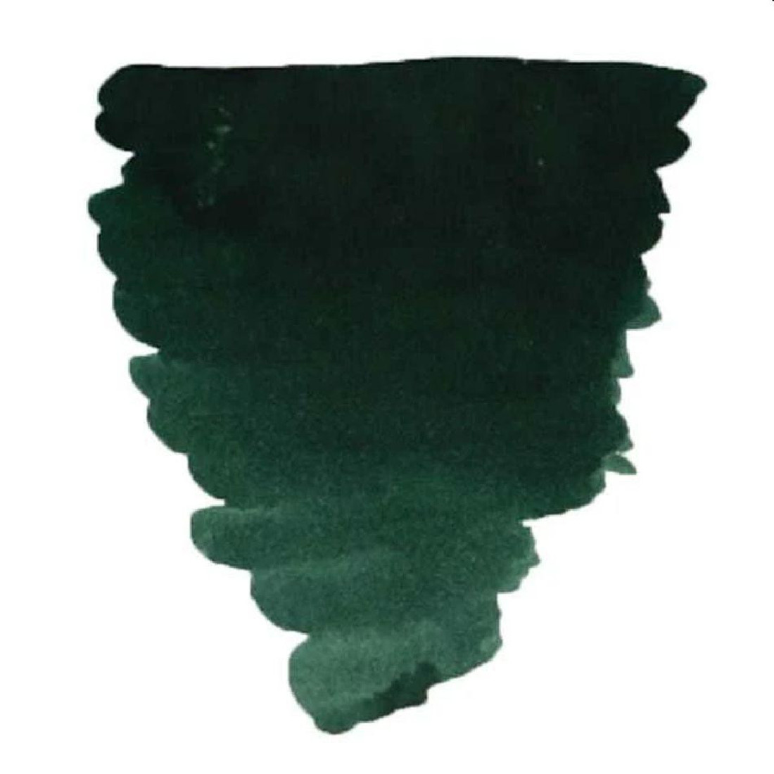 Diamine 80ml  Green Black Fountain pen ink bottle