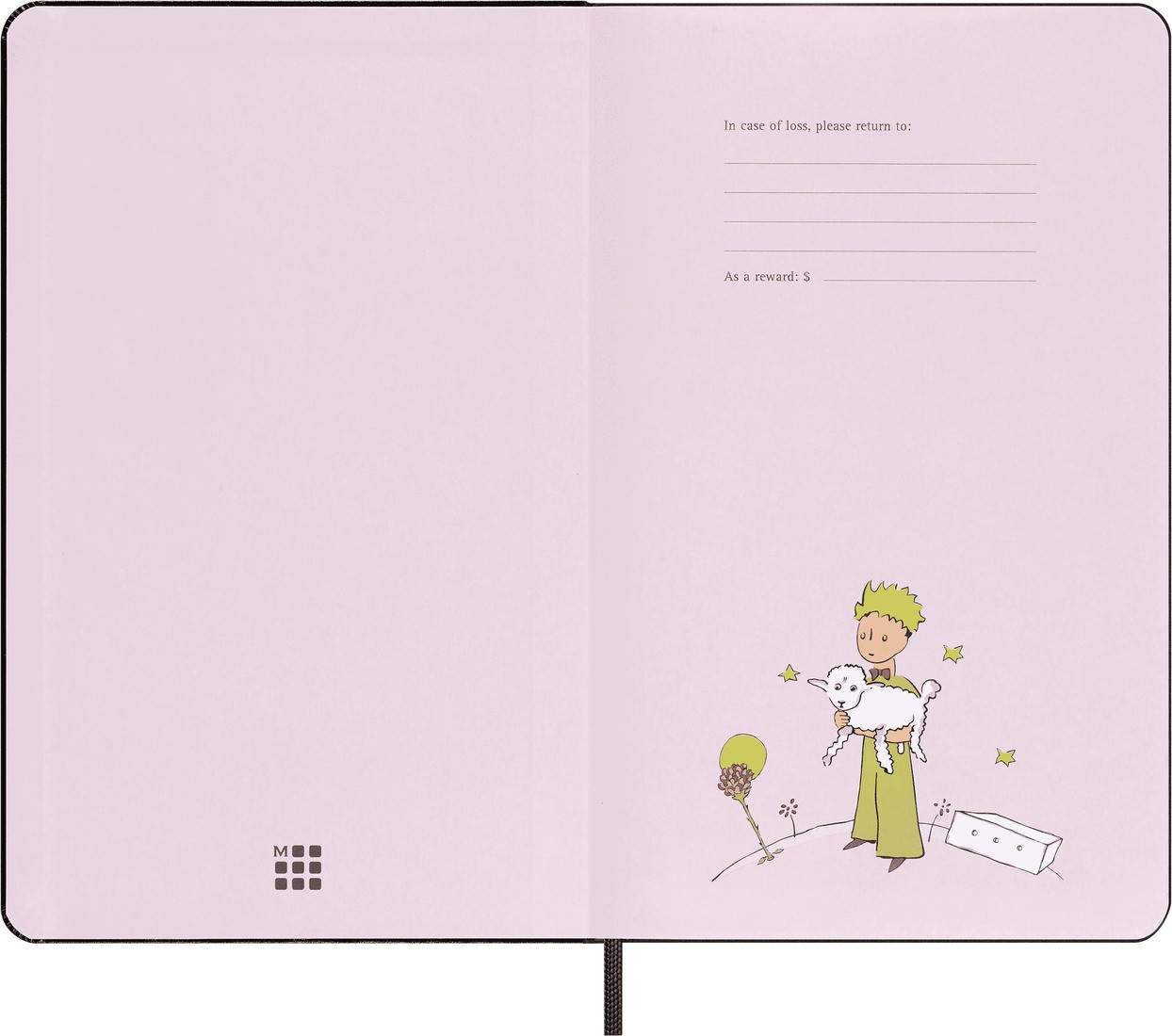 Moleskine Le Petit Prince Limited Edition Notebook Large 13x21, Hard Cover, Ruled, with Gift Box