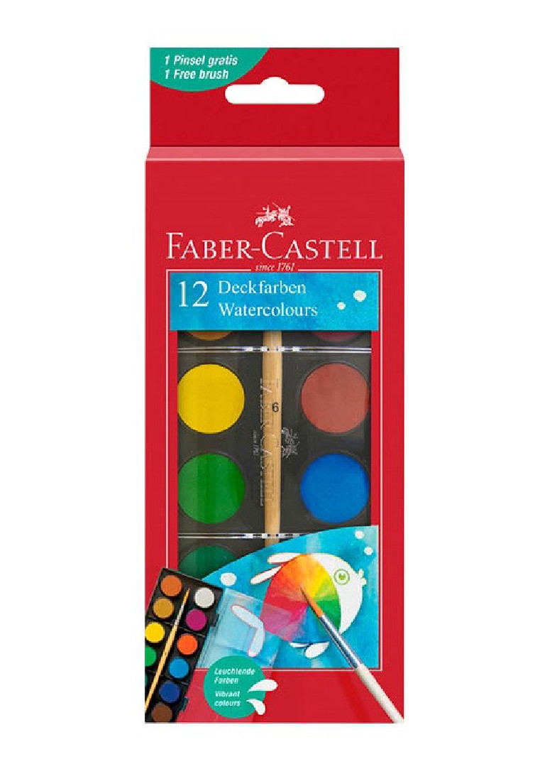 Νερομπογιές 21 Χρωμάτων 125017 Faber Castell