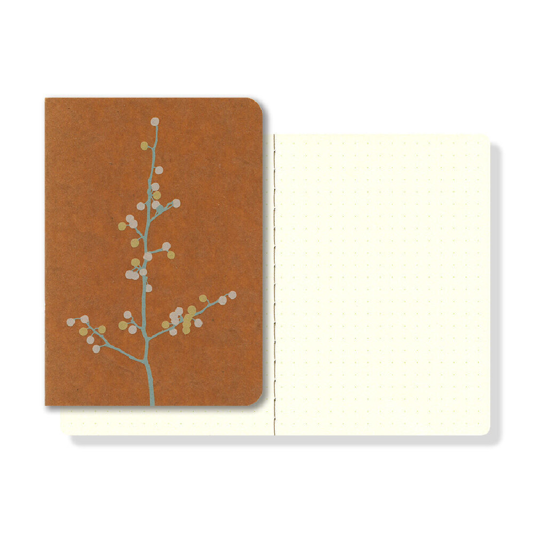 Yamamoto Ro-Biki Note Shape Series Branch Flowers, dotted 88x125mm