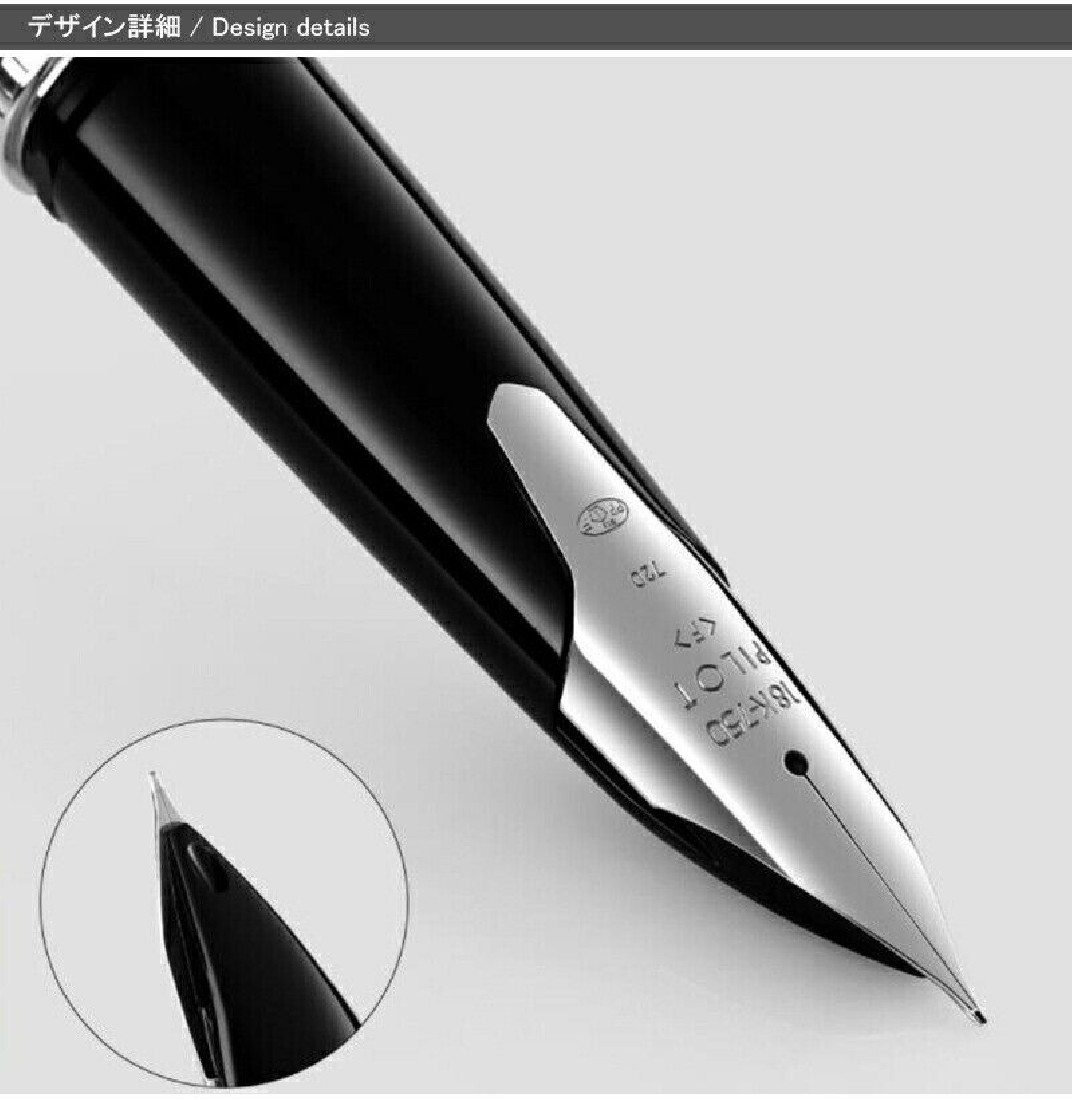 Pilot Silvern Lattice 18k fountain pen FK-5MS-KO