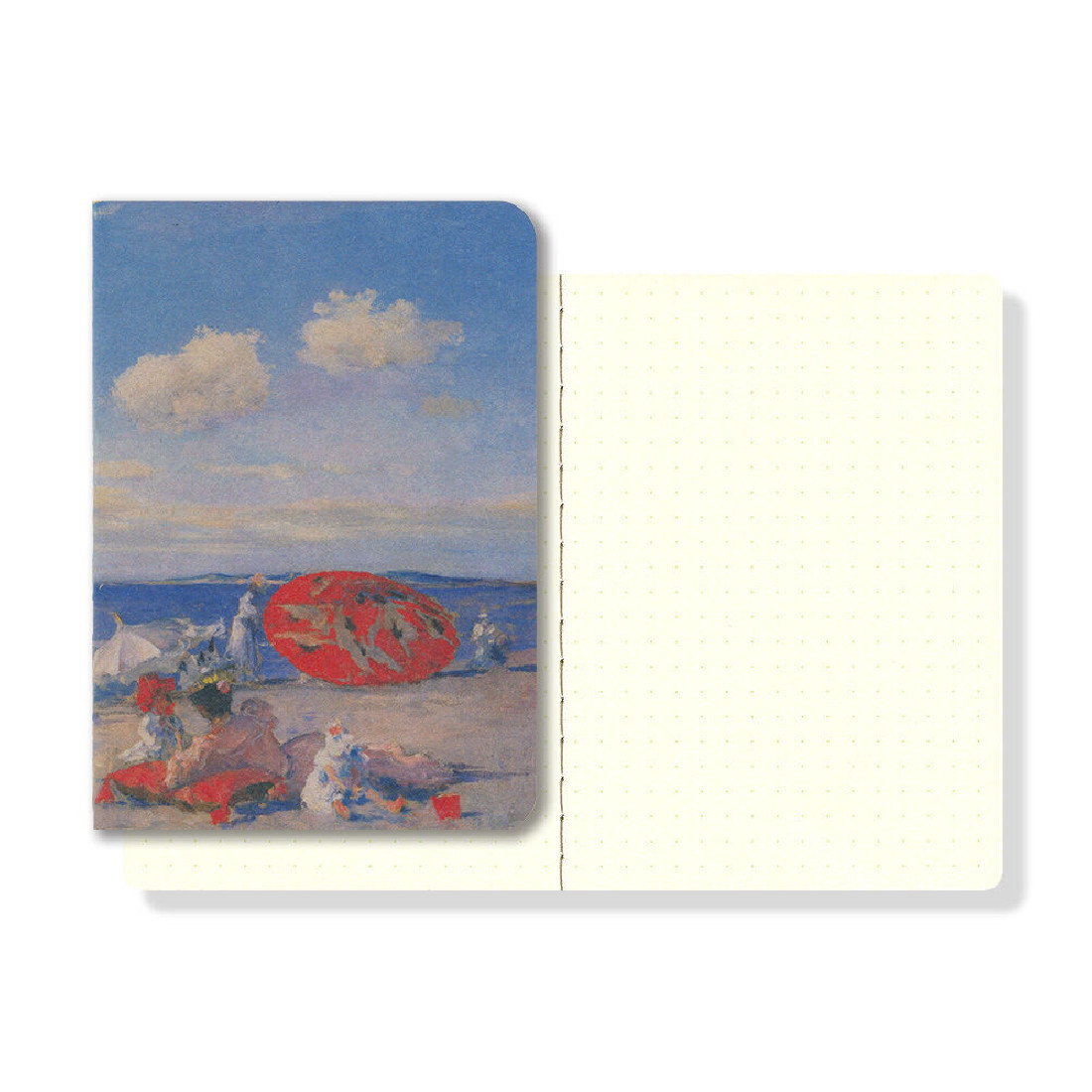 Yamamoto Ro-Biki Note Museum Series Seaside, dotted 88x125mm