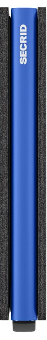 SECRID SLIMWALLET SM MATTE BLACK-BLUE