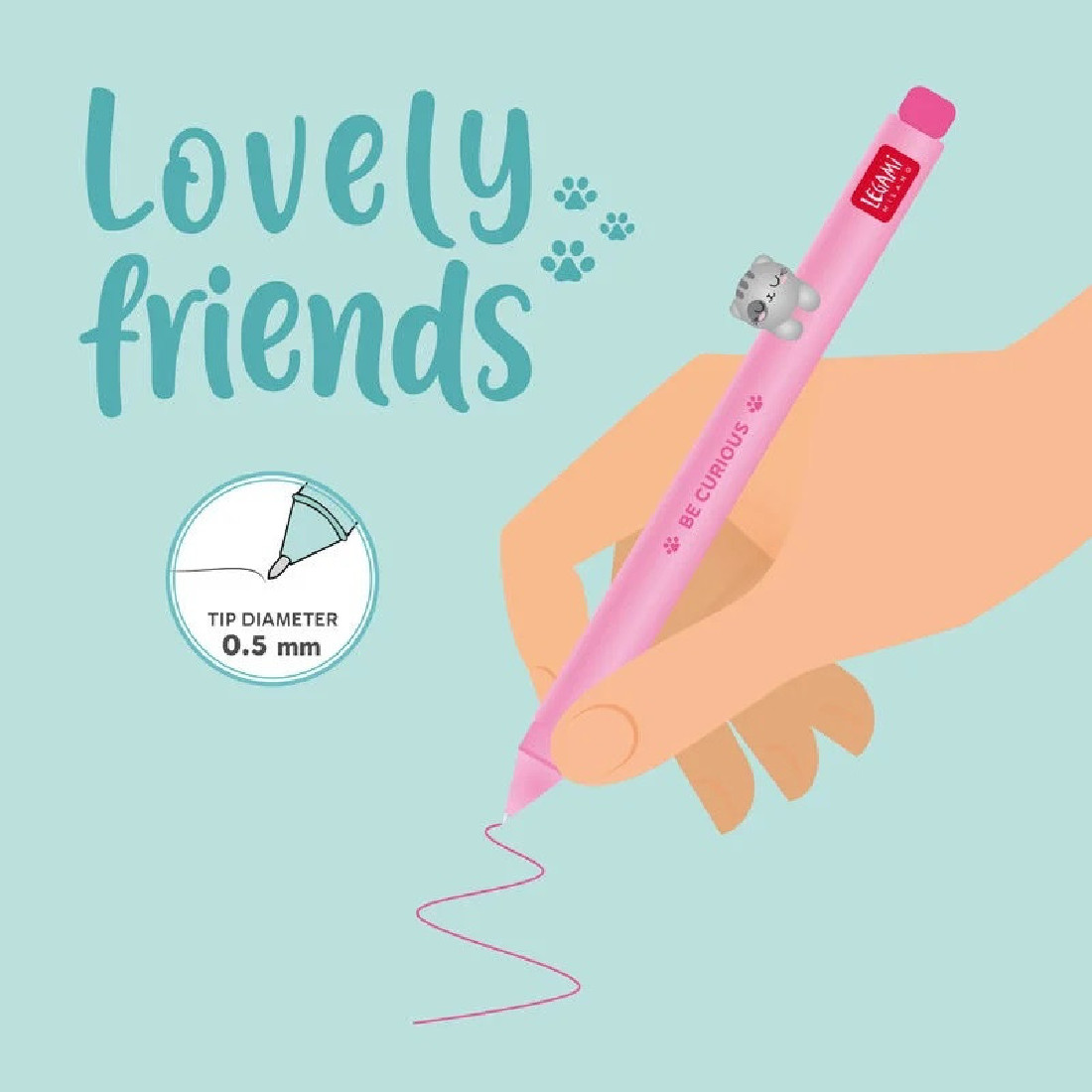 Στυλό Gel Lovely Friends  Kitty  Legami