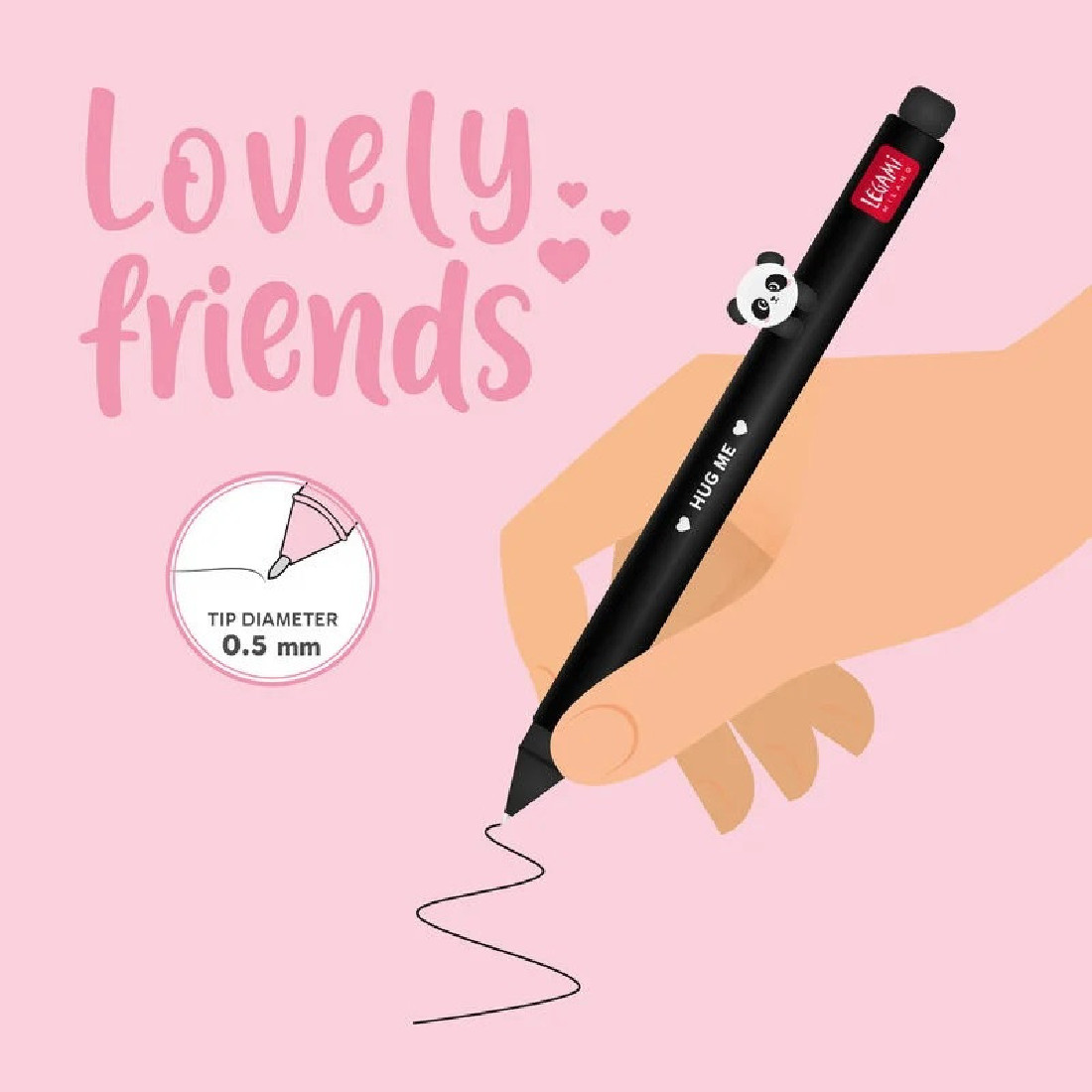 Στυλό Gel Lovely Friends Panda  Legami