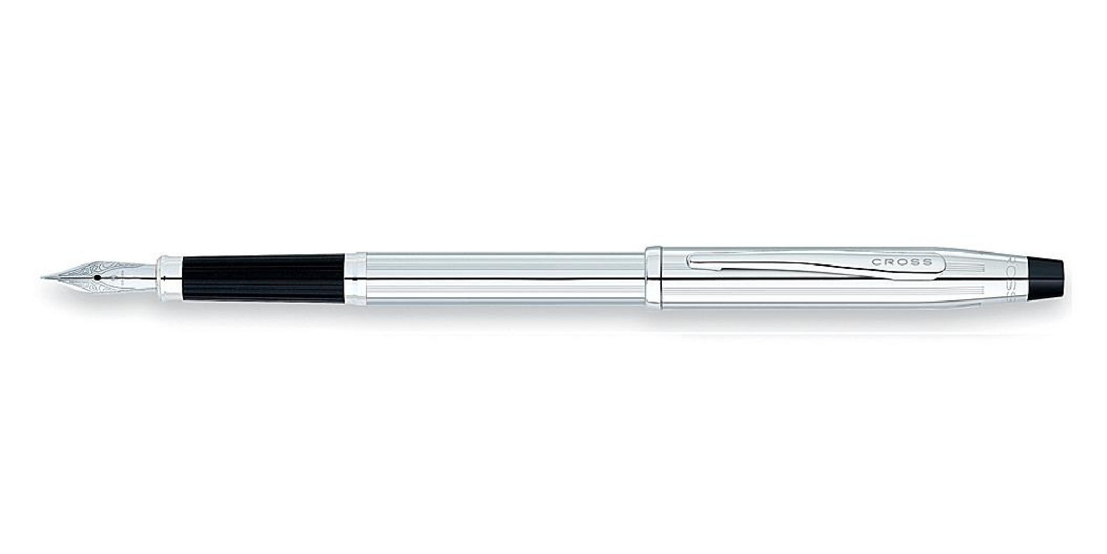 Cross Century II Lustrous Chrome AT0086-108MS Fountain Pen