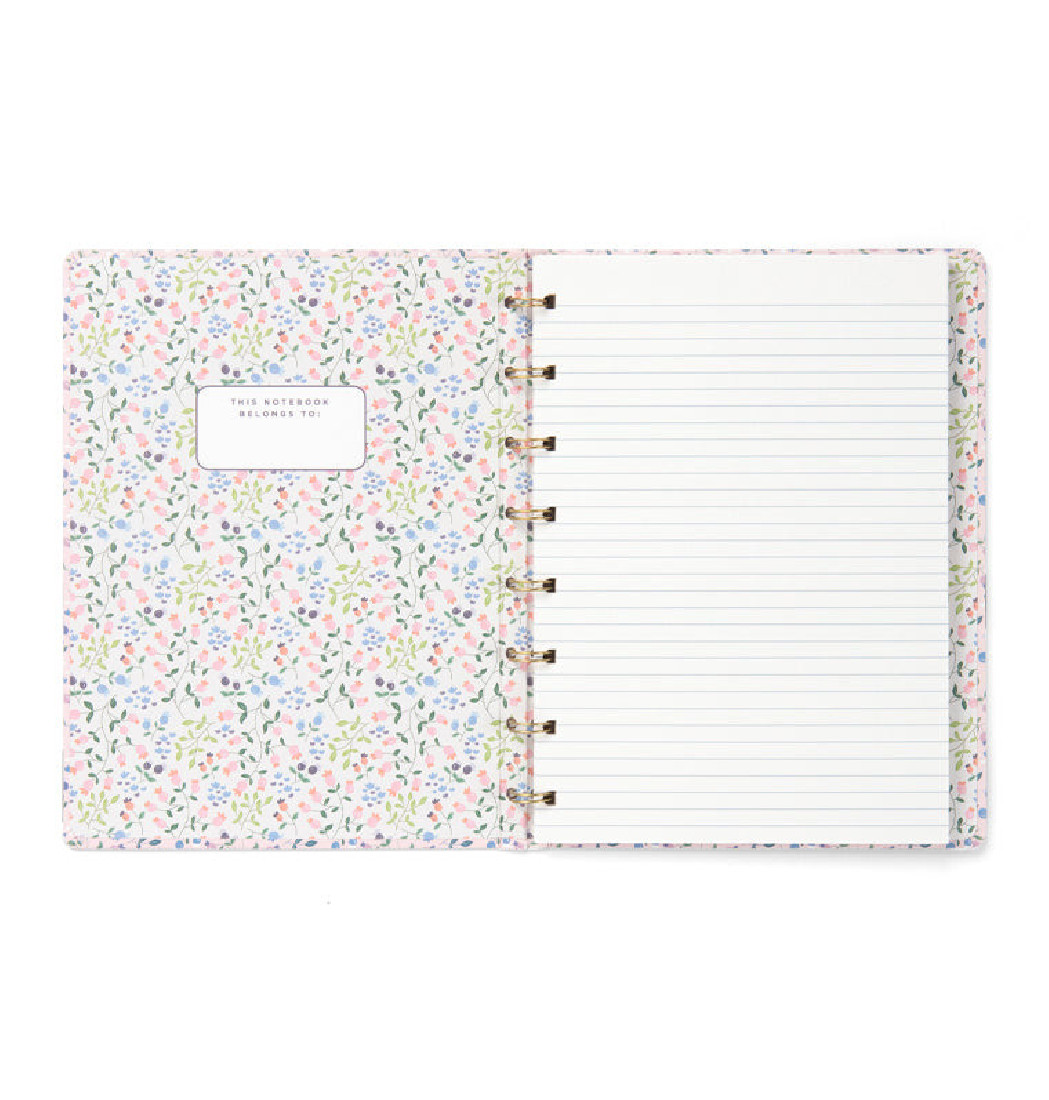Filofax Notebook Refillable Ruled A5 Meadow Blue 179539