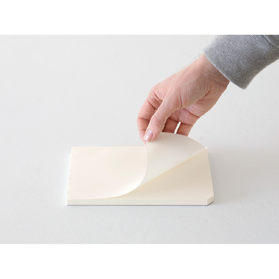Midori MD Paper Pad Cotton (A5) Blank, 15237006, H210×W148×D10mm, 90 sheets