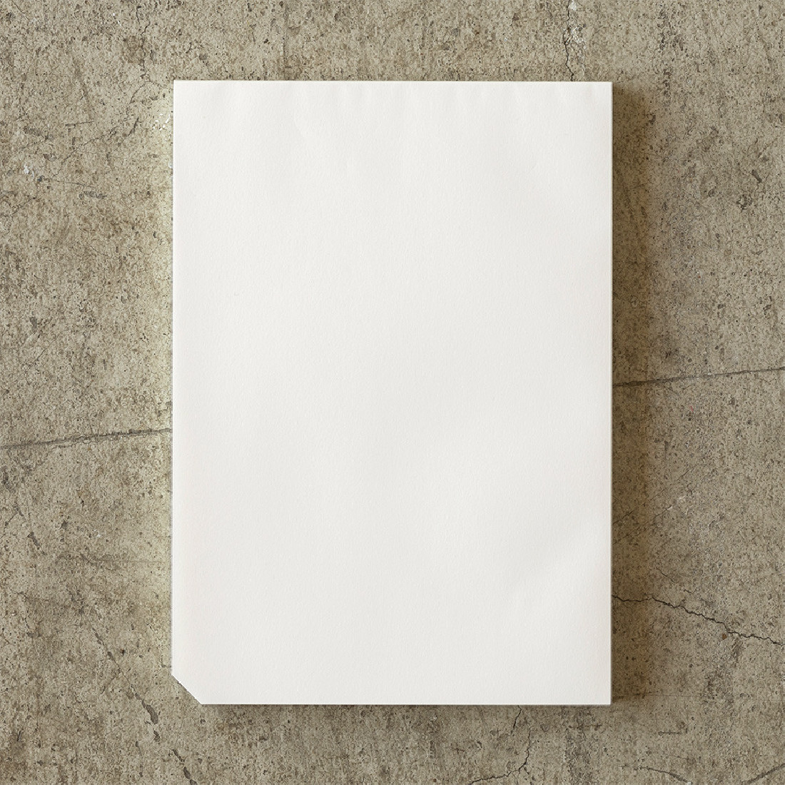 Midori MD Paper Pad Cotton (A5) Blank, 15237006, H210×W148×D10mm, 90 sheets