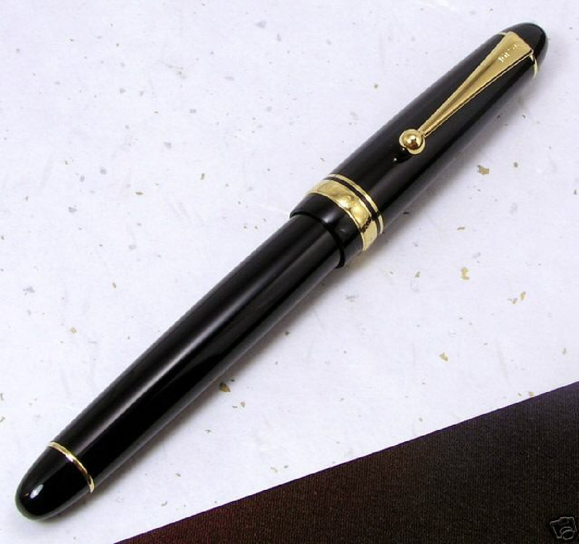 Pilot Custom 742 Black GT, 14k, with converter Fountain Pen